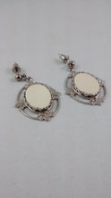 Load image into Gallery viewer, Ostrich Egg Shell Earrings