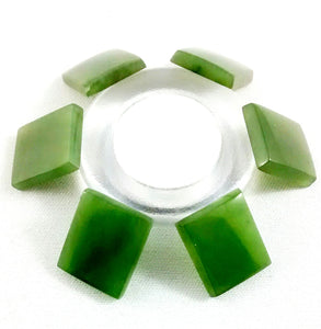 BC Jade Individual Stones (13 x 11 x 2 mm)