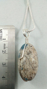 K2 Wire-wrapped Bead Necklace