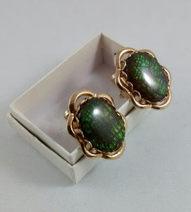 Ammolite Cuff Link