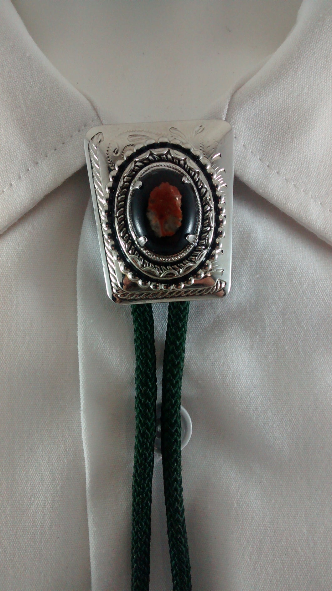 Potash Decorated Bolo Tie