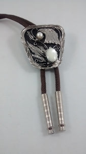 Cultured Pearl Bolo Tie