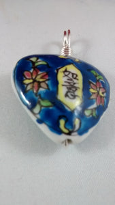 Porcelain Heart Necklace