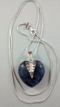 Load image into Gallery viewer, Sodalite Heart-Shaped Necklace
