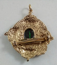 Load image into Gallery viewer, Ammolite Pin or Pendant
