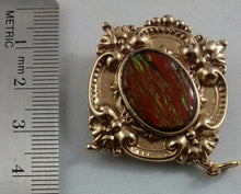 Load image into Gallery viewer, Ammolite Pin or Pendant
