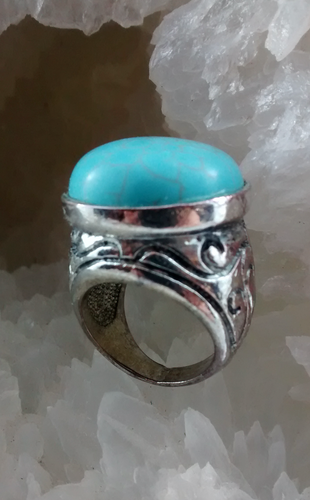 Imitation Turquoise Ring